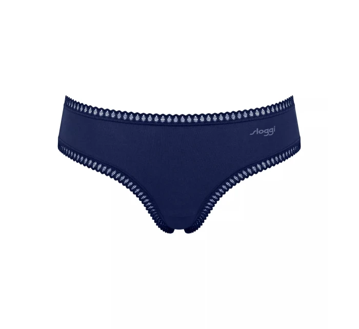 Dámske hipsterky GO Crush C3P - MODRÉ - modré M008 - SLOGGI Dámske hipsterky GO Crush C3P - MODRÉ - modré M008 - SLOGGI