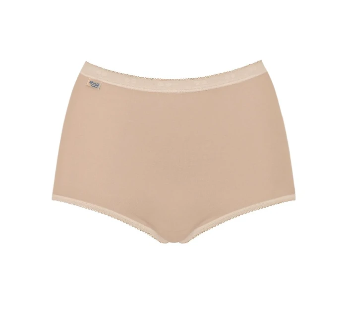 Dámske nohavičky Basic Maxi Beige 3 Pack - Sloggi Dámske nohavičky Basic Maxi Beige 3 Pack - Sloggi