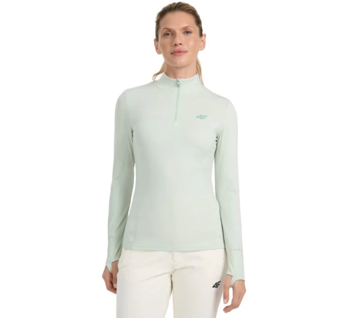 Dámska termo mikina 4F F098 mint 4FWAW25UBRUF098 47S Dámska termo mikina 4F F098 mint 4FWAW25UBRUF098 47S