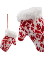 DARČEKOVÁ VISAČKA 12CM BIELA