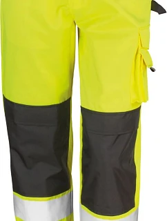 Result R 327X Bezpečnostné pracovné nohavice 30.327X fluorescenčná žltá