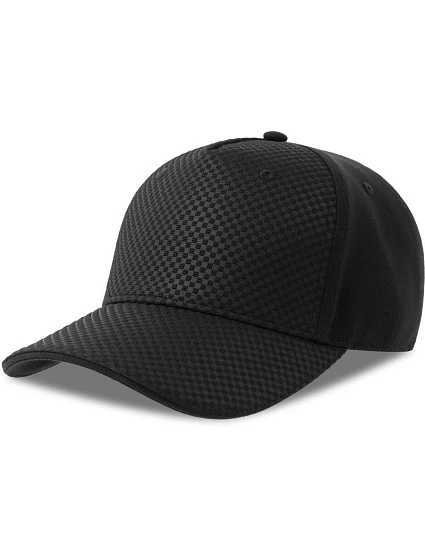 Atlantis Headwear Gear-S 5-panelová bejzbalová čiapka 33.0279 čierna Atlantis Headwear Gear-S 5-panelová bejzbalová čiapka 33.0279 čierna