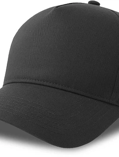 Atlantis Headwear Egon 5-panelová bejzbalová čiapka 33.0296 tmavošedá