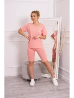 Komplet top+legginsy morelowa
