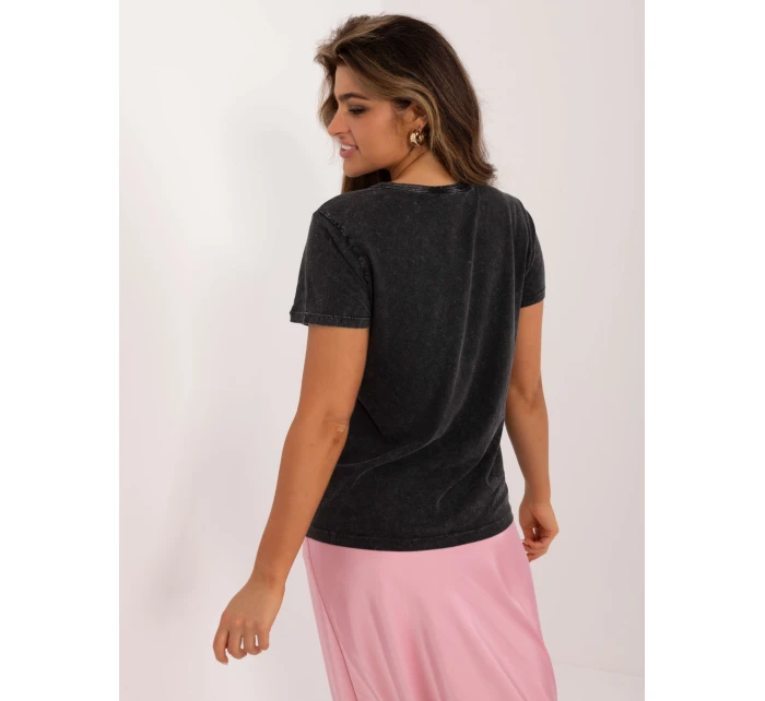 Bluzka model 21195976 ciemny szary - FPrice