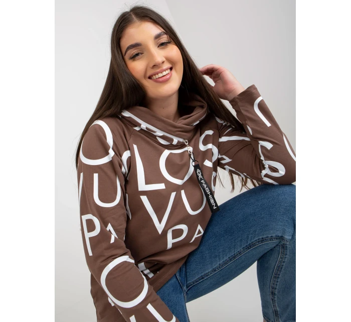 Dámská mikina RV BL hnědá model 17821444 - FPrice Dámská mikina RV BL hnědá model 17821444 - FPrice