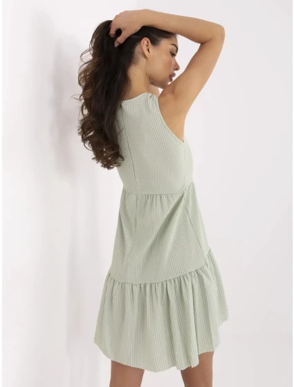 Sukienka WN SK pistacjowy model 18624410 - FPrice Sukienka WN SK pistacjowy model 18624410 - FPrice