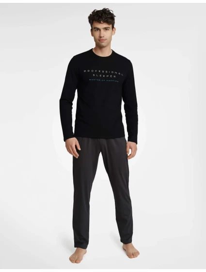 Pyžamo Insure 40963-99X Black/Dark Grey - Henderson Pyžamo Insure 40963-99X Black/Dark Grey - Henderson