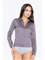 Dámské body model 18335898 šedé - Figl