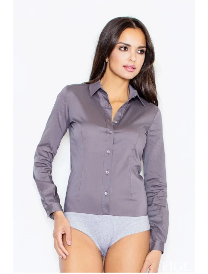 Dámské body model 18335898 šedé - Figl