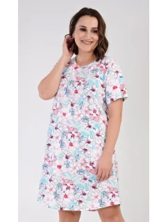 Dámska nočná košeľa s krátkym rukávom Elen