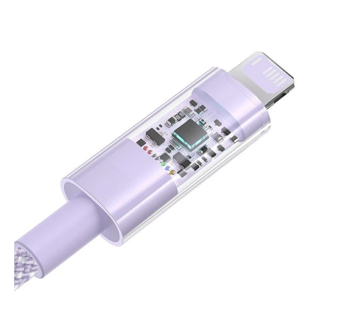 Kábel Baseus Gem 2,4A 2 m (fialový)