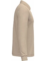 K 243 Pánské piqué polo s dlouhým rukávem model 22506940 light sand - Kariban K 243 Pánské piqué polo s dlouhým rukávem model 22506940 light sand - Kariban