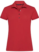 Cutter & Buck Virtue Polo Solid Women Dámske funkčné polo tričko 68.4435 červené Cutter & Buck Virtue Polo Solid Women Dámske funkčné polo tričko 68.4435 červené