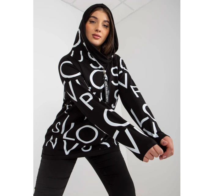 Dámska mikina RV BL 5056 1.95 čierna