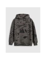 Chlapecká mikina s kapucí model 21727191 - 4F Chlapecká mikina s kapucí model 21727191 - 4F