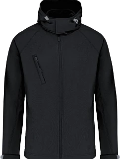 K 413 Pánská 3vrstvá softshellová bunda s kapucí model 22508976 black - Kariban
