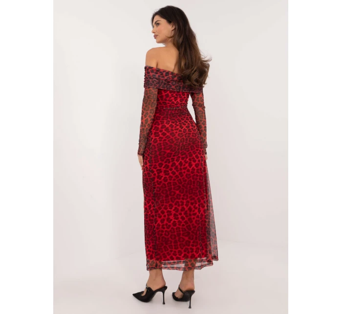 Sukienka DHJ SK model 21786315 czerwony - FPrice