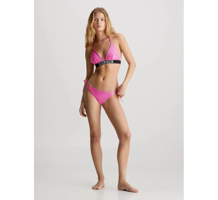 Dámská plavková podprsenka růžové model 19641905 - Calvin Klein Dámská plavková podprsenka růžové model 19641905 - Calvin Klein