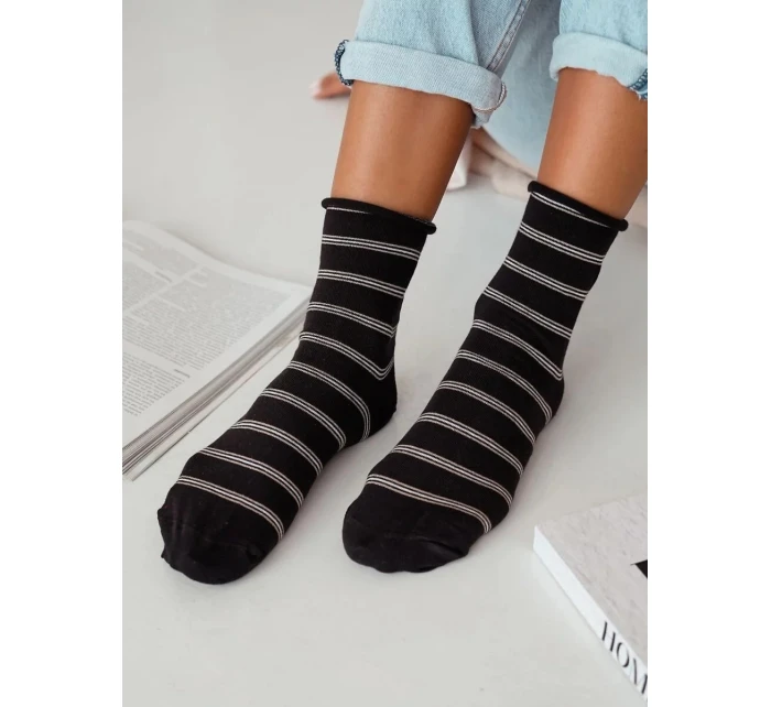 Dámské ponožky model 21137805 pruhované - Milena