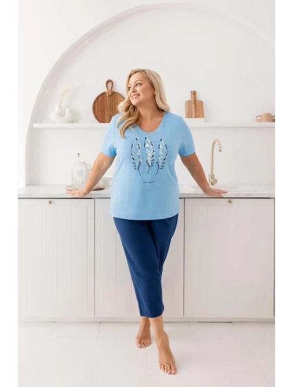 Regina 742 cr/r XL-5XL W26 dámske pyžamo