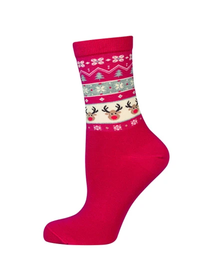 Vianočné ponožky pre celú rodinu XMASS SOCKS - BELLINDA - červené Vianočné ponožky pre celú rodinu XMASS SOCKS - BELLINDA - červené