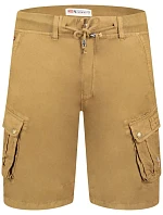 Geografické Nórsko Pakito DB 256 M SY1623H/GN-Khaki šortky