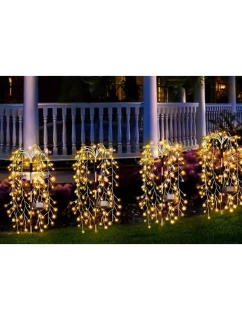 SOLÁRNE LAMPY NA STROMY OHŇOSTROJE 72CM 120 LED