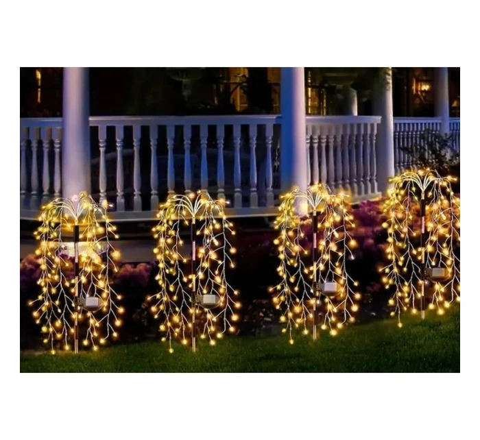 SOLÁRNE LAMPY NA STROMY OHŇOSTROJE 72CM 120 LED