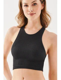 Gabriella Halter Rib Kód: 1203 farba:čierna