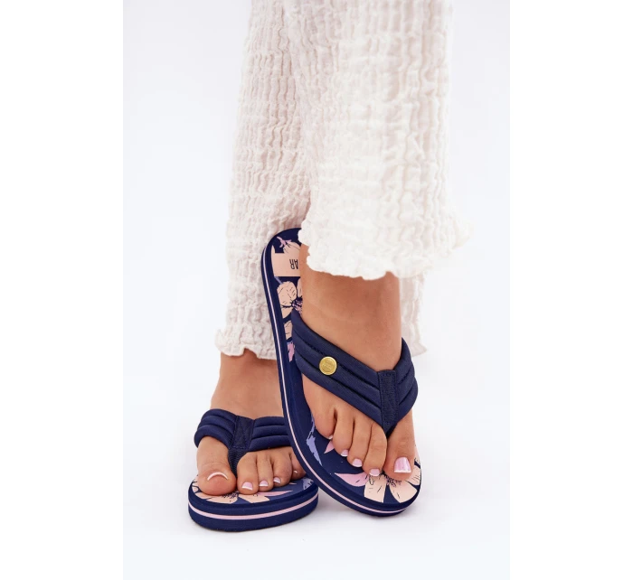 Dámské Pěnové Žabky Big Star model 21692224 Tmavě Modré - Big Star Shoes