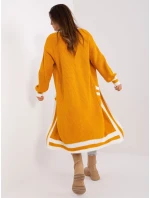 Cardigan BA SW 0291 1.56P tmavo žltá