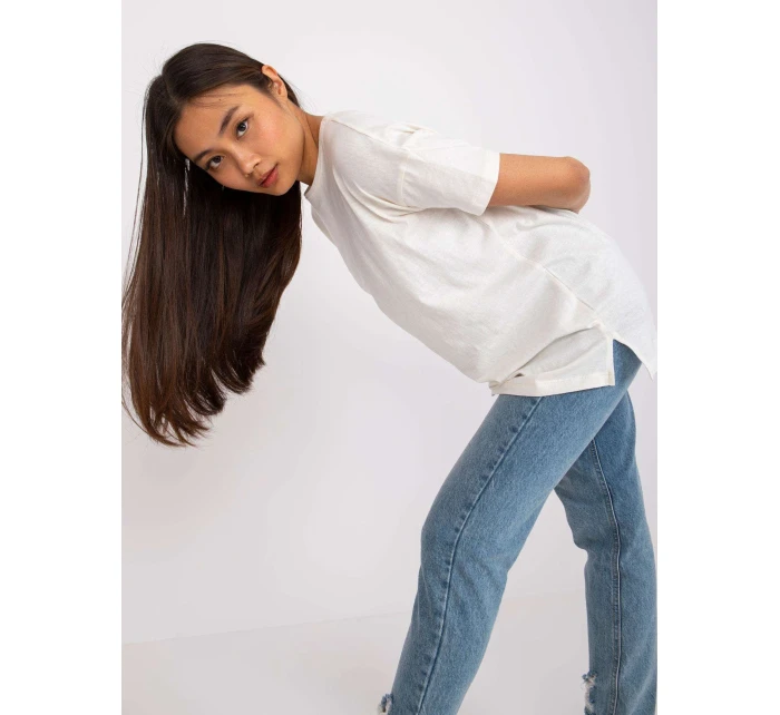 Tričko TW TS model 17156994 ecru - FPrice