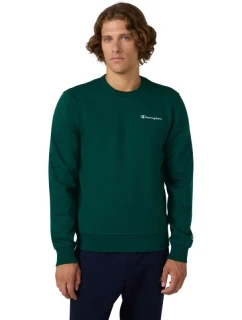 Pánska mikina Champion Crewneck Sweatshirt green 221792 GS584 pánska
