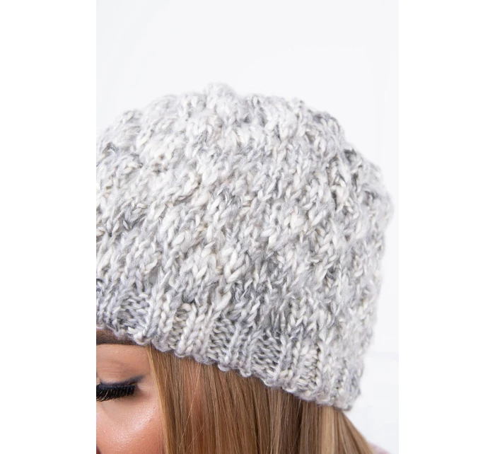 Čepice model 21798539 světle šedá - K-Fashion