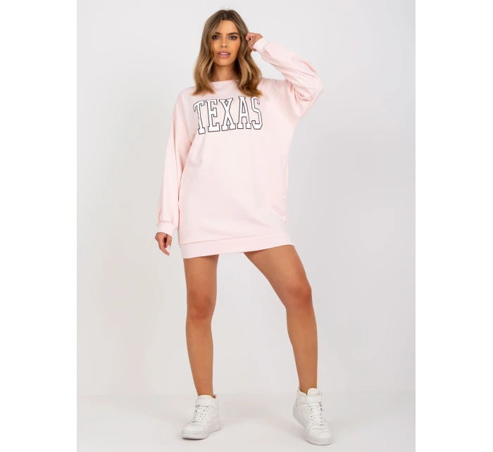 Mikina EM BL model 17402016 světle růžová - FPrice Mikina EM BL model 17402016 světle růžová - FPrice