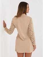 Sukienka MI SK model 22128361 beżowy - FPrice