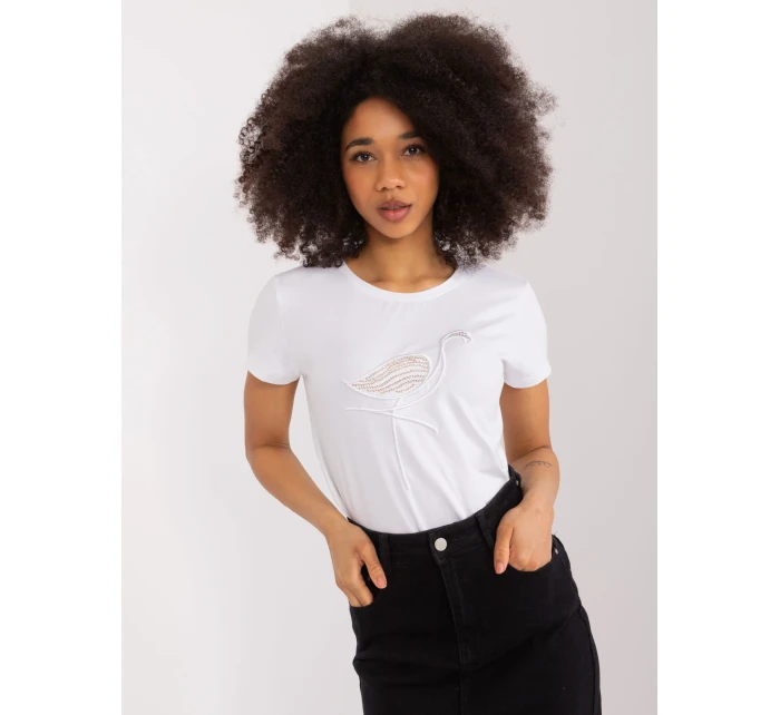 Bluzka RV BZ model 19734888 biały - FPrice Bluzka RV BZ model 19734888 biały - FPrice