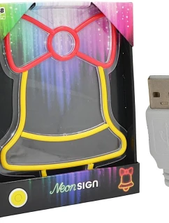 FIGÚRKA NEÓNOVÁ ZVONČEKOVÁ LAMPA