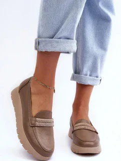 Poltopánky na podpätku model 186094 Step in style