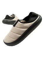 Pánske zateplené papuče Crocs Classic Puff Moc beige