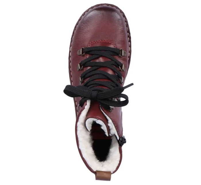 Pohodlné zateplené topánky Rieker W RKR559 Pohodlné zateplené topánky Rieker W RKR559