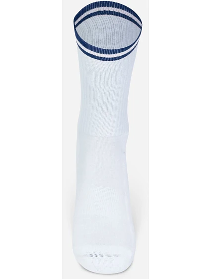 Mr. Socks L 05008 Tenisové ponožky „Premium“ 88.5008 biela/námornícka modrá Mr. Socks L 05008 Tenisové ponožky „Premium“ 88.5008 biela/námornícka modrá