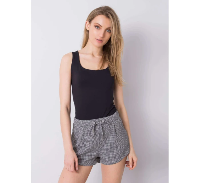 Šortky D17003O61874K šedá čierna