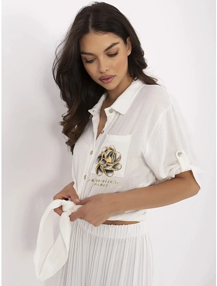 Koszula DHJ KS model 21129453 1.66 ecru - FPrice