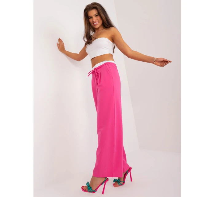 Spodnie DHJ SP model 21175319 fuksjowy - FPrice Spodnie DHJ SP model 21175319 fuksjowy - FPrice