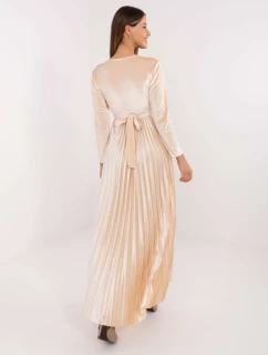 Šaty IT SK 16919.04P svetlo béžová