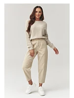 Dámske džínsy C31 beige - Makadamia