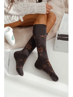 DÁMSKE FROTÉ PONOŽKY S HVIEZDIČKAMI