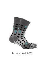 Pánske ponožky Wola Perfect Man vzorované W 94N03 Casual